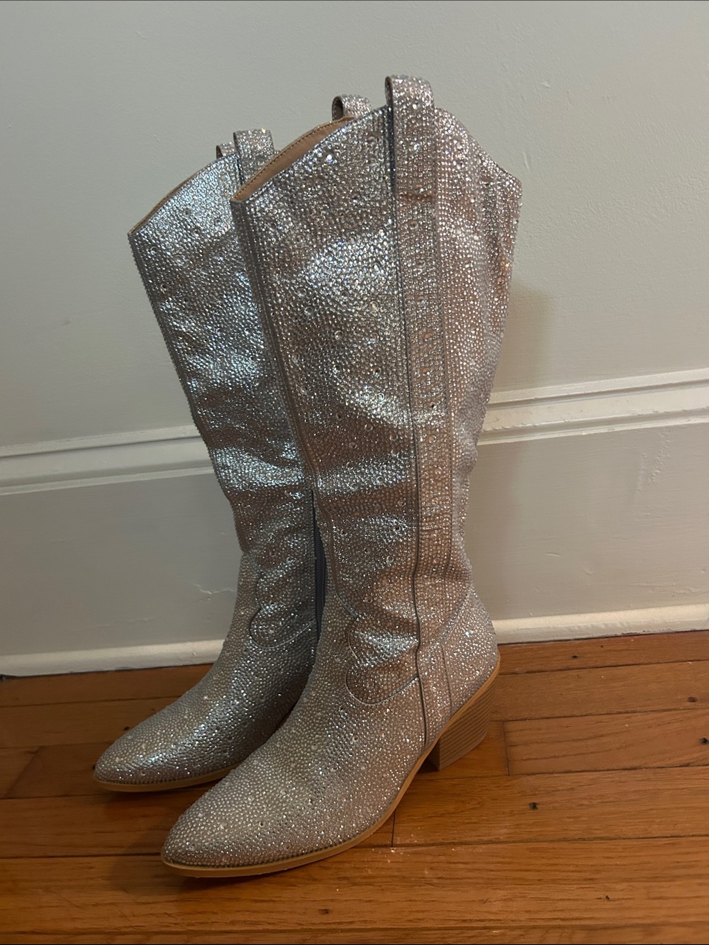 Tall Women's Sparkle Cowboy Boots